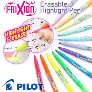 BÚT DẠ QUANG TẨY XÓA ĐƯỢC PILOT FRIXION LIGHT