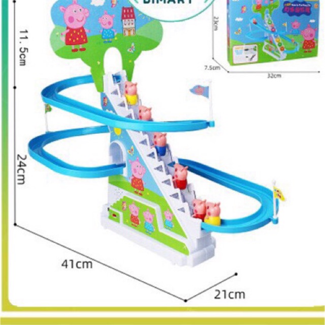 Trò chơi Heo Peppa leo thang  _ pig peppa slide