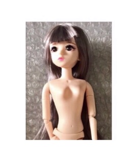 Đầu búp bê mắt 4D - phụ kiện búp bê 30cm