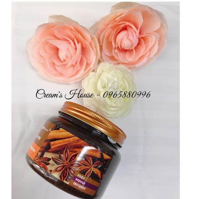 Tẩy da chết toàn thân quế hoa hồi và cafe 380ml