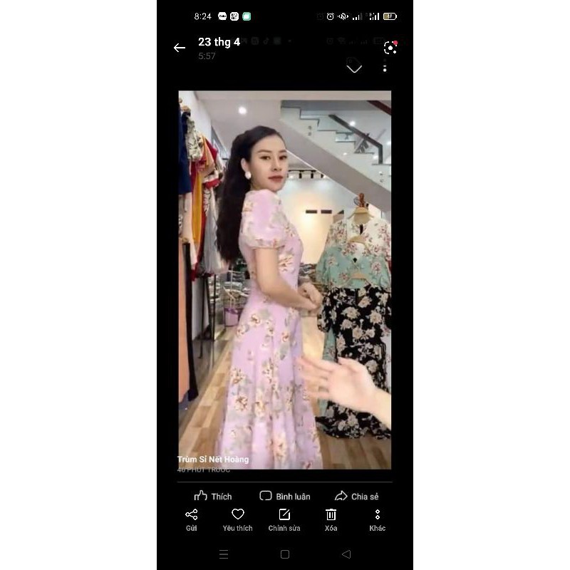 đầm lụa thiết kế