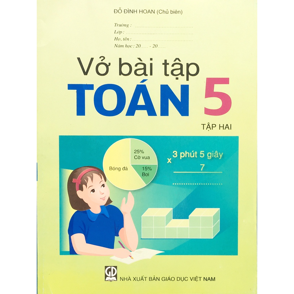 Sách - Vở bài tập toán 5 tập 2