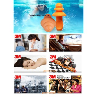 combo 3 đôi Nút bịt tai chống ồn 3M 1270