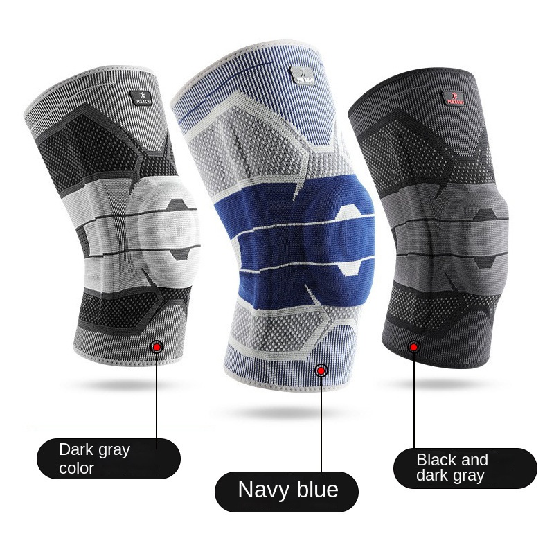 1 Đai Quấn Bảo Vệ Đầu Gối Chơi Thể Thao Bằng Silicone