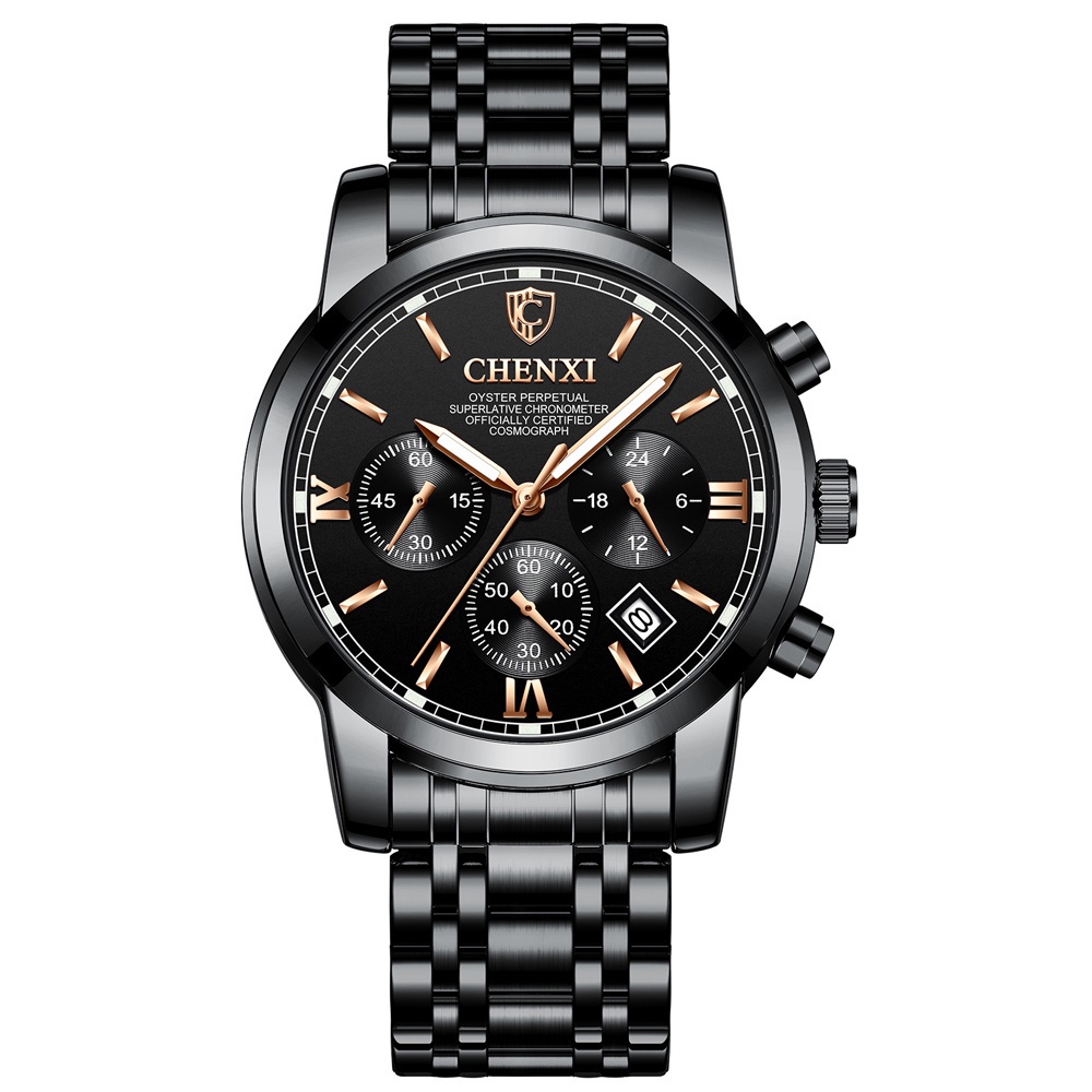 Đồng Hồ Đeo Tay Chexi Chống Thấm Nước Bằng Thép Không Gỉ Thời Trang Cho Nam