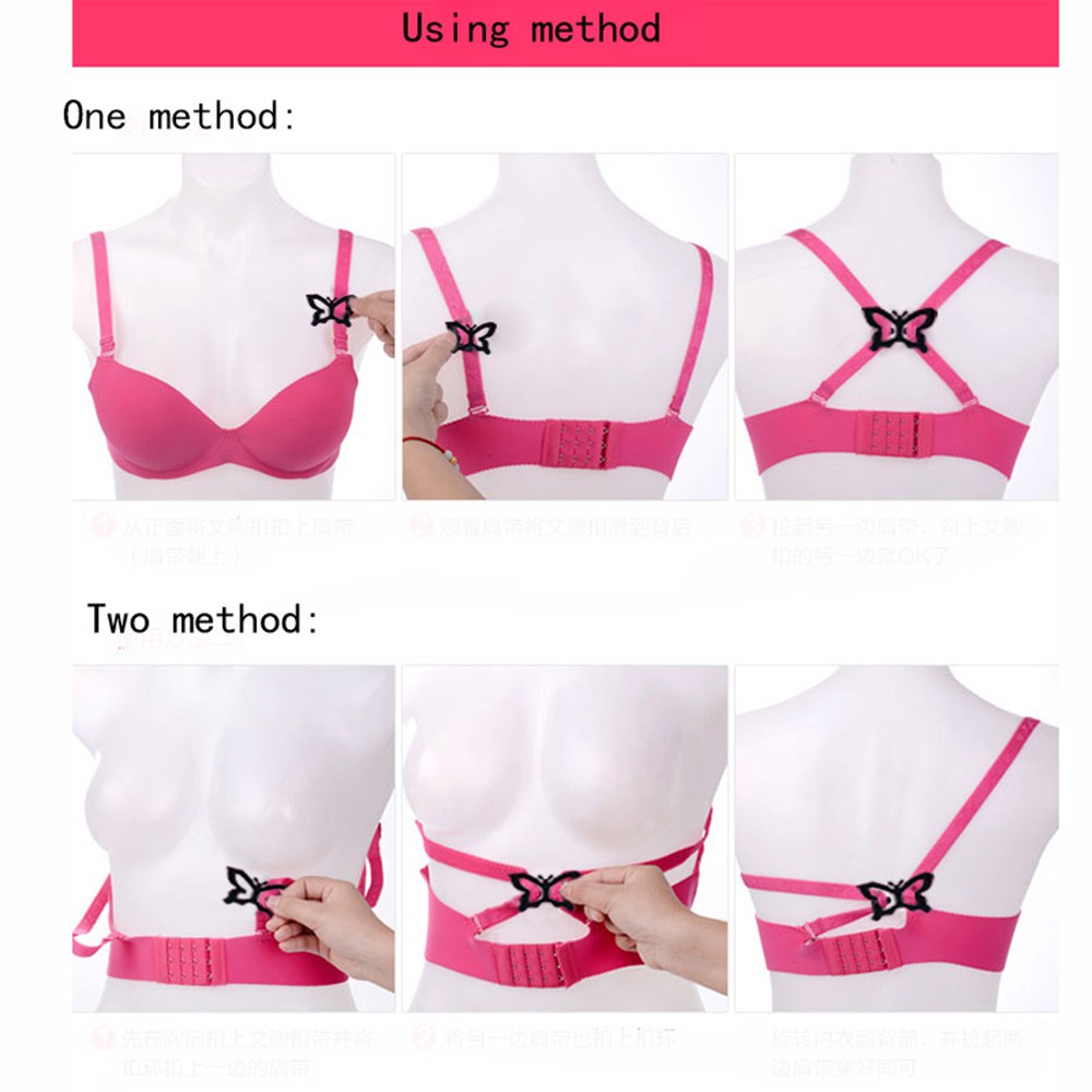 FREESHIP ĐƠN 99K_ Set 2 kẹp cố định áo ngực hình bướm chuyên dụng | BigBuy360 - bigbuy360.vn