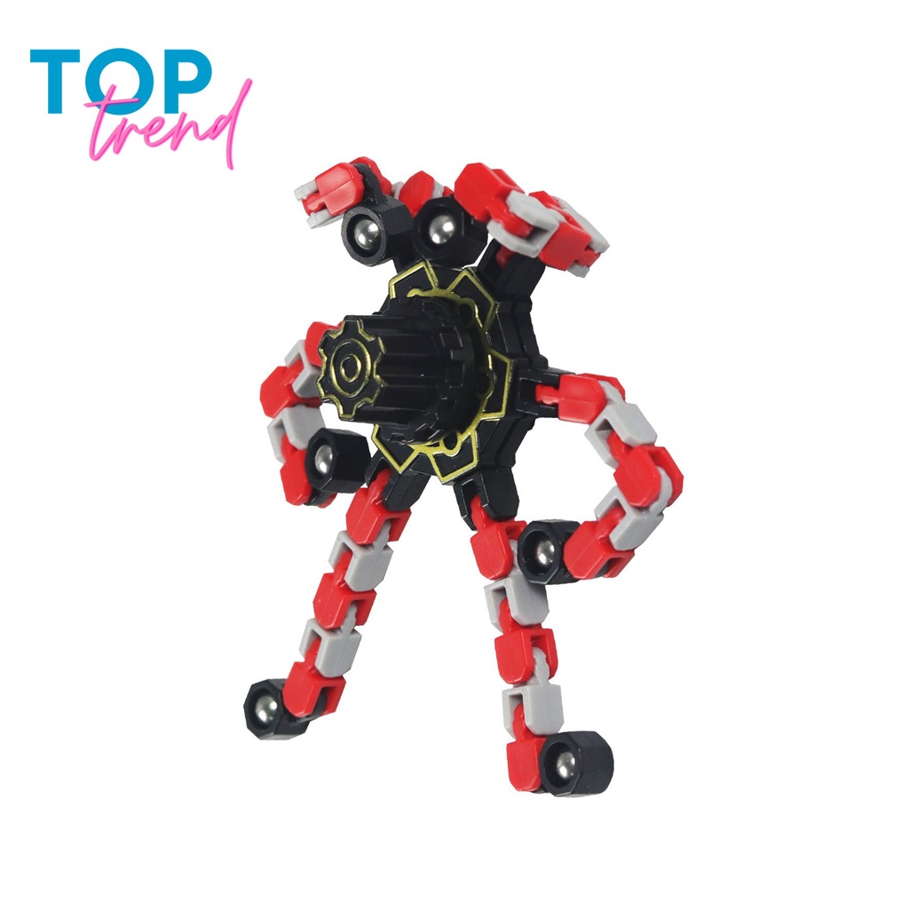 Đồ chơi con quay spinner robot biến hình giải trí, giảm stress cho trẻ em và người lớn - TOPTREND