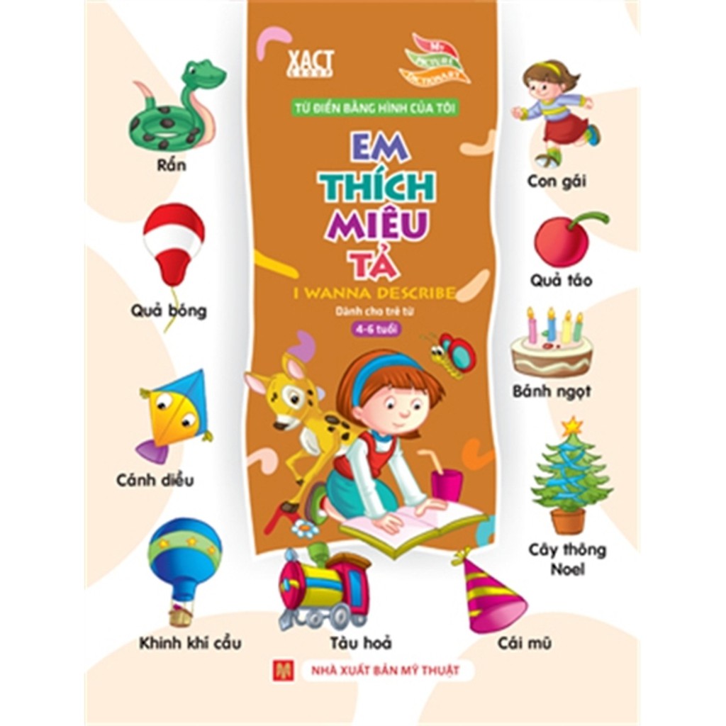 Sách - Từ Điển Bằng Hình Của Tôi - Em Thích Miêu Tả (bìa cứng)