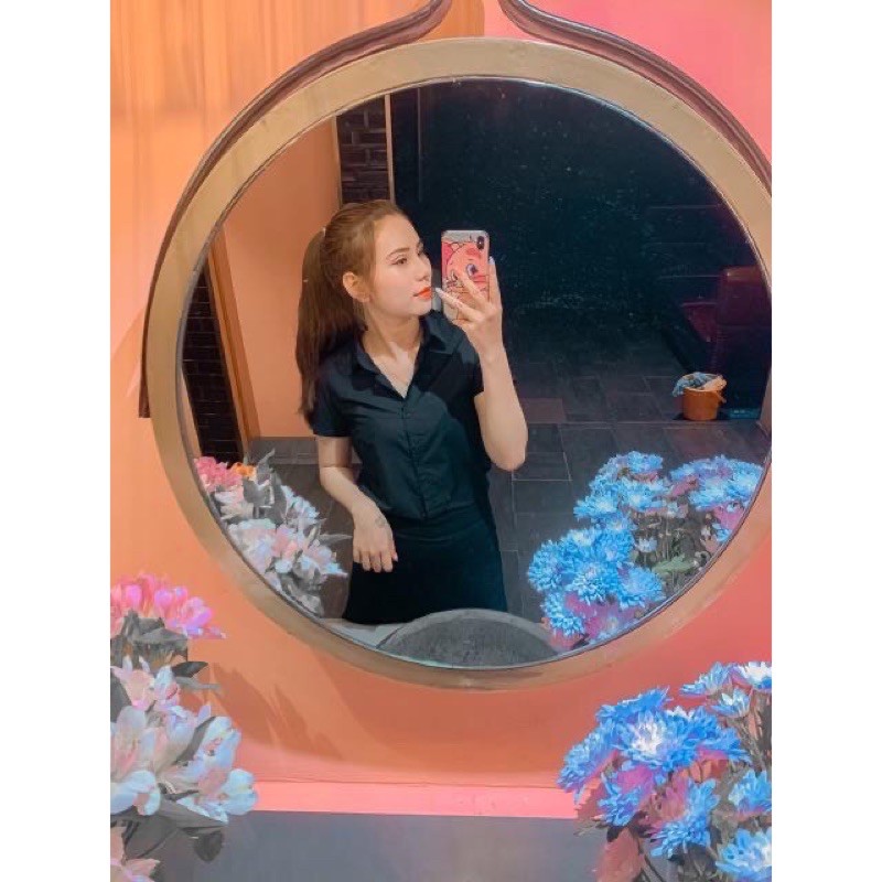 (Size 40-60kg) Áo Sơ Mi Nữ Công Sở Dài Tay Ngắn tay 4 Màu chất đẹp không nhăn | BigBuy360 - bigbuy360.vn