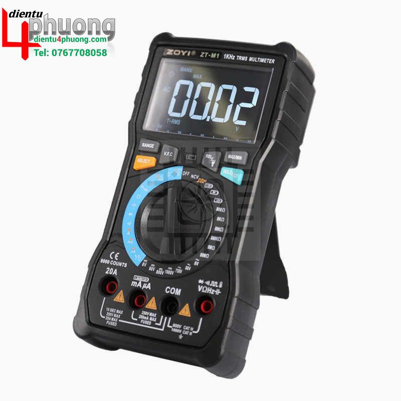 Đồng Hồ Vạn Năng Hiển Thị Số ZOYI ZT-M1 Hót Nhất 2020