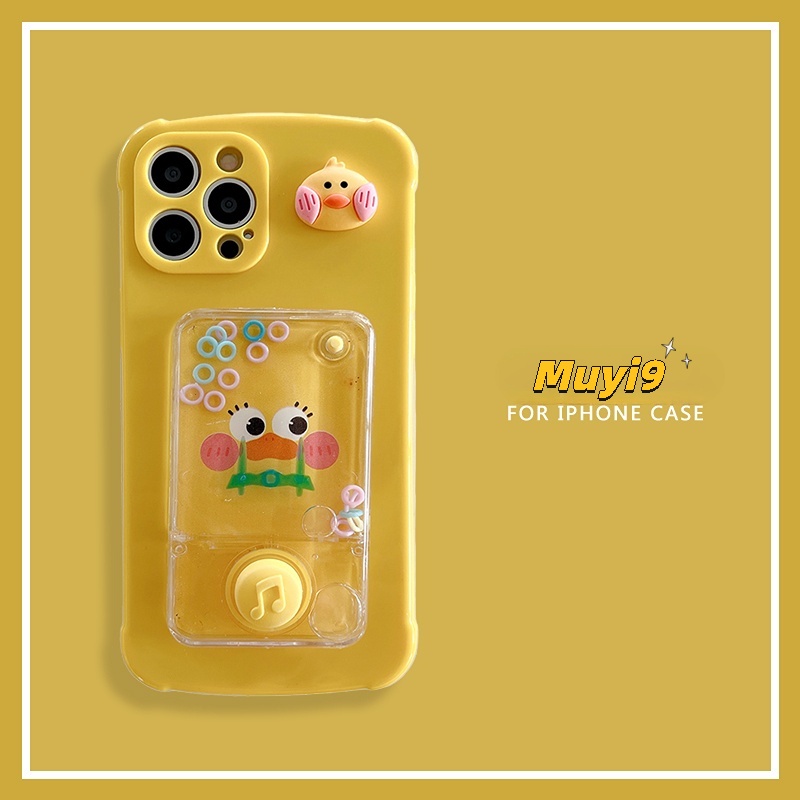 Ốp Điện Thoại Tpu Dẻo Trò Chơi Con Vịt Nhỏ Cho IPhone13promax 13Pro IPhone12ProMax I12 Iphone11PROMAX IX/XS MAX XR I7/8plus I13
