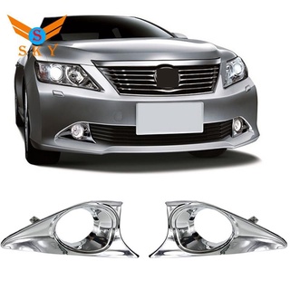 Ốp đèn sương mù bằng ABS crom thích hợp cho xe hơi Toyota Camry 2012-2014