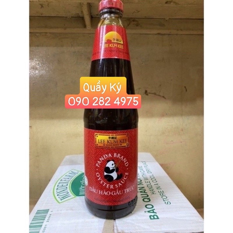 DẦU HÀO GẤU TRÚC 510G/907G LEE KUM KEE - PANDA BRAND OYSTER SAUCE HONGKONG