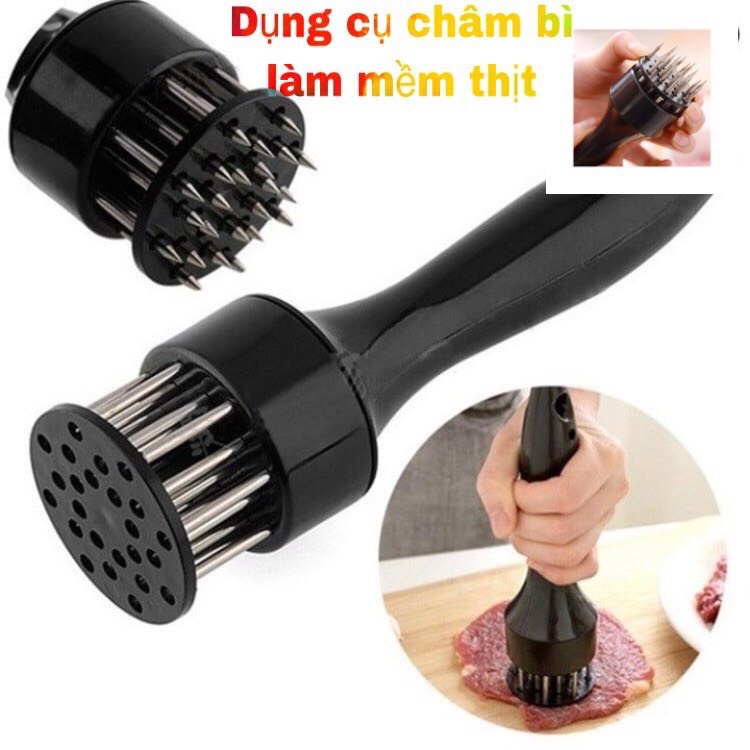 Dụng cụ châm bì, châm thịt làm mềm, xâm bì làm thịt nướng, thịt rán chiên da giòn