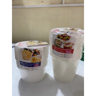 Hộp nhựa tròn microwave pp 500ml/ 700ml/ 1000ml