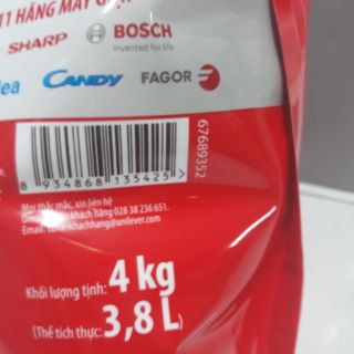 Nước Giặt Omo Matic Cửa Trên 4kg