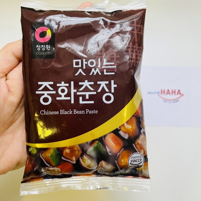 Sốt mì tương đen hàn quốc DAESANG CHINESE BLACK BEAN PASTE 250g