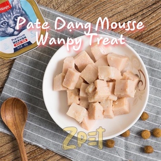 Pate mèo Wanpy dạng mousse - Hộp 40g