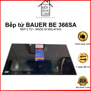 Bếp Từ Đôi Bauer BE 366SA ✅[TẶNG HÚT MÙI CAO CẤP] -Bếp điện từ đôi Inverter, Nhập khẩu nguyên chiếc 