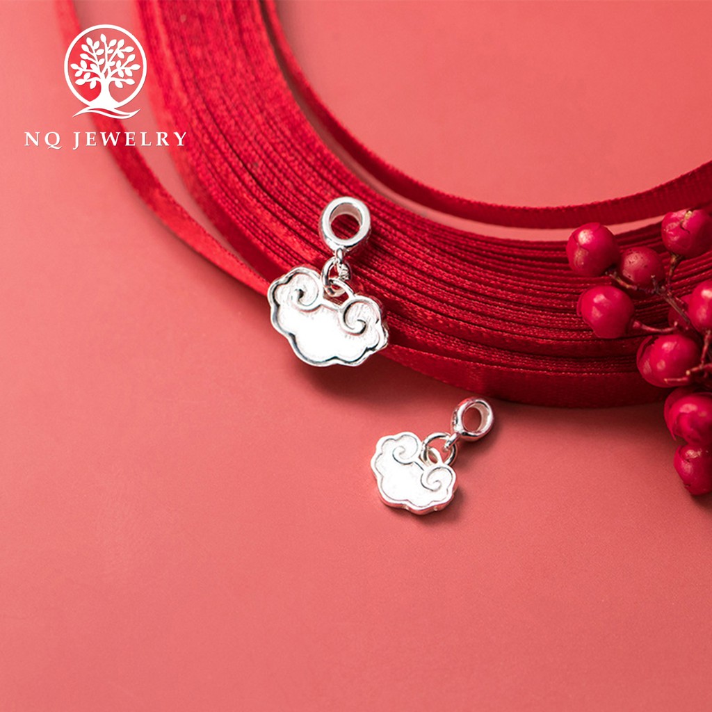 Charm bạc mặt túi treo - NQ Jewelry