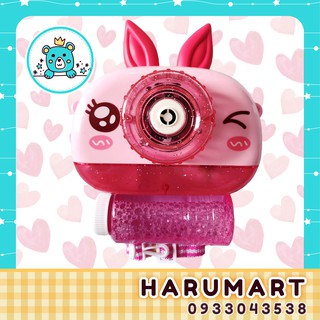 Máy chụp hình phun bong bóng CLEVER HIPPO TOY