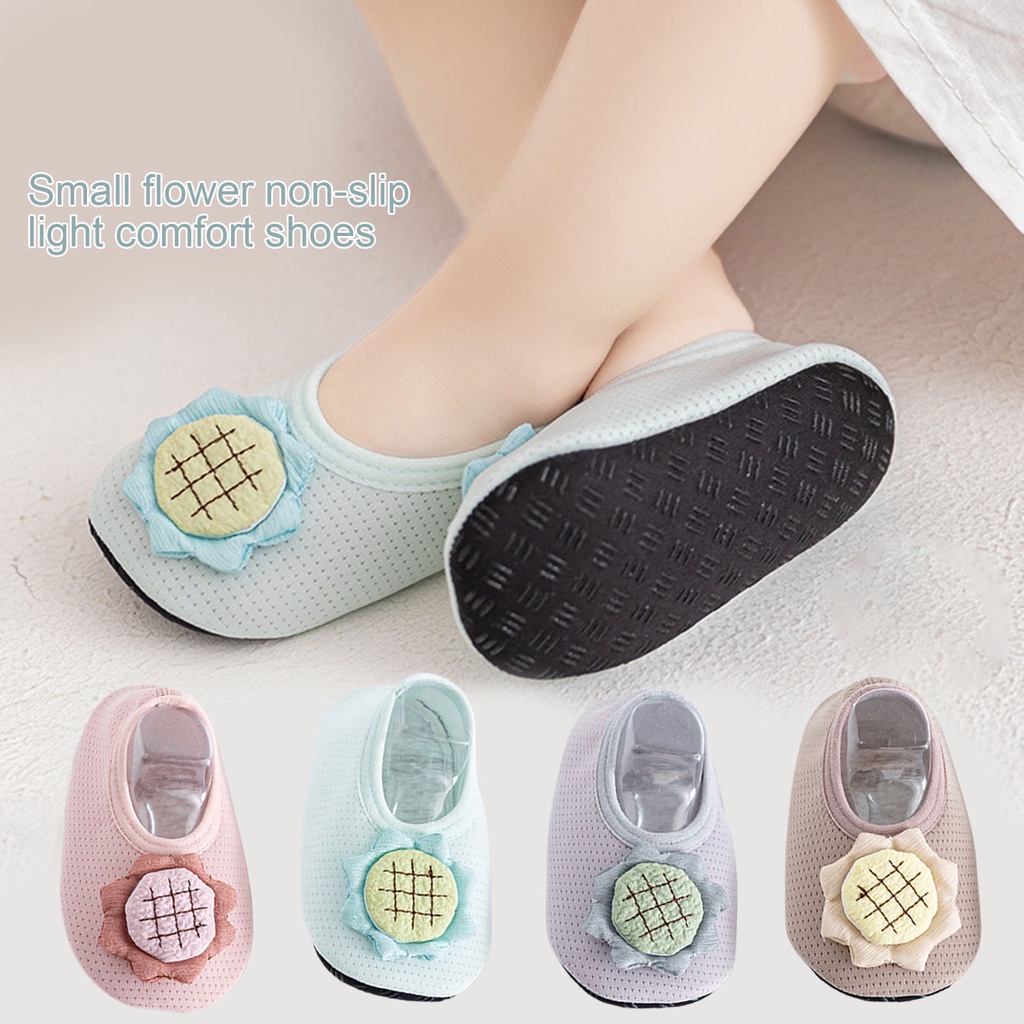 |Superbaby| 1 Đôi Giày Vải Nylon Chống Mòn Linh Hoạt Cho Bé Tập Đi