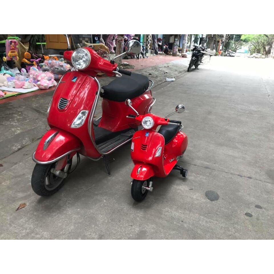 XE ĐIỆN VESPA TRẺ EM [SỈ INBOX]