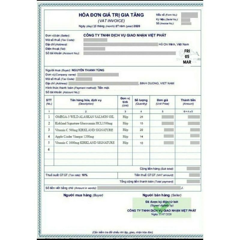 Vitamin C ngậm Kirkland 500mg Hàng Mỹ 500mg 500 viên