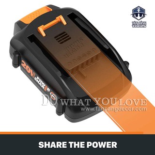 PIN LITHIUM WORX WA3551
