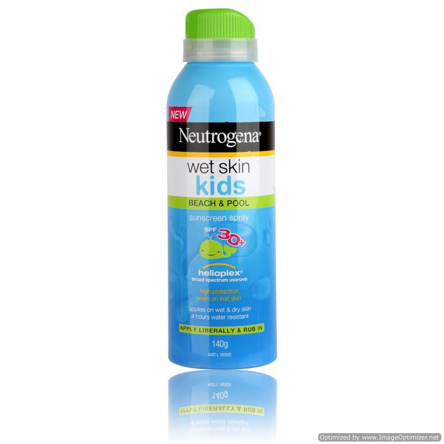 Kem chống nắng trẻ em dạng xịt Neutrogena Wet Skin Kids Sunscreen Spray SPF 30+