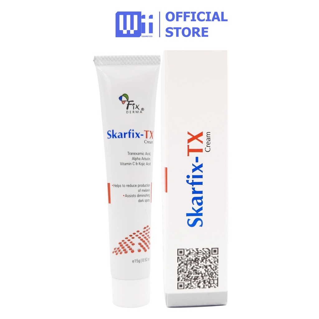 [CHÍNH HÃNG] Kem Dưỡng Mờ Thâm, Nám, Tàn Nhang - Fixderma Skarfix-TX Cream - 15g