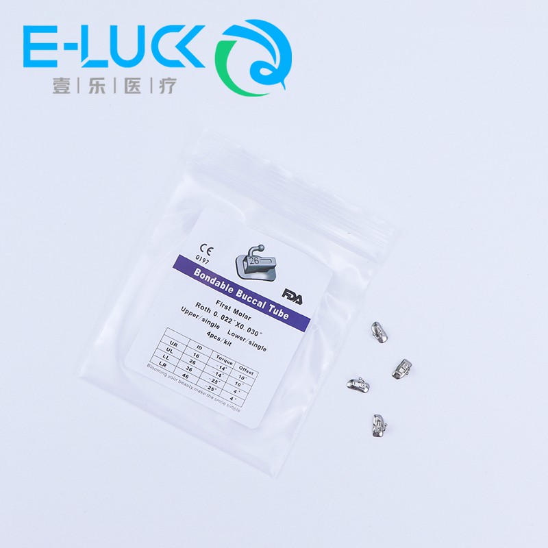 Bộ 4 ống niềng răng 1st/2nd có thể phân hủy được