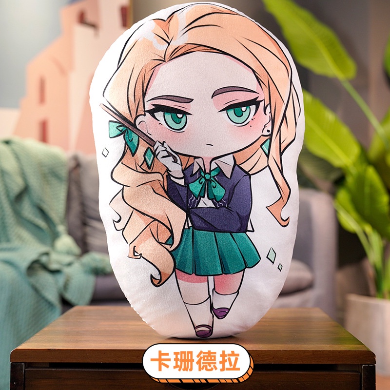 Gối nhồi bông hình Harry Potter hoạt hình dùng trang trí nhà cửa