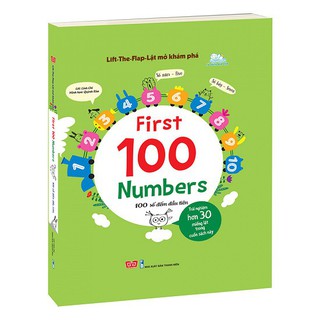 Sách tương tác - lift-the-flap-lật mở khám phá - first 100 numbers - 100 số đếm đầu tiên
