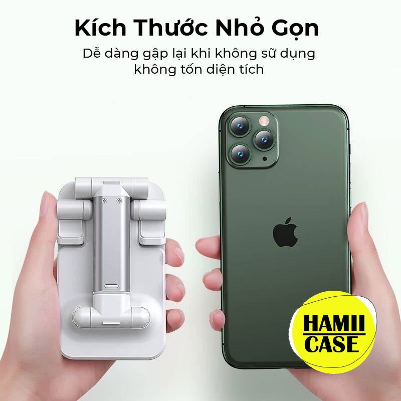 (Sản Phẩm Có Tuổi Thọ Trên 10 Năm) Giá đỡ Để Điện Thoại 360, iPad Khung Gấp Gọn, Góc Xoay Linh Hoạt