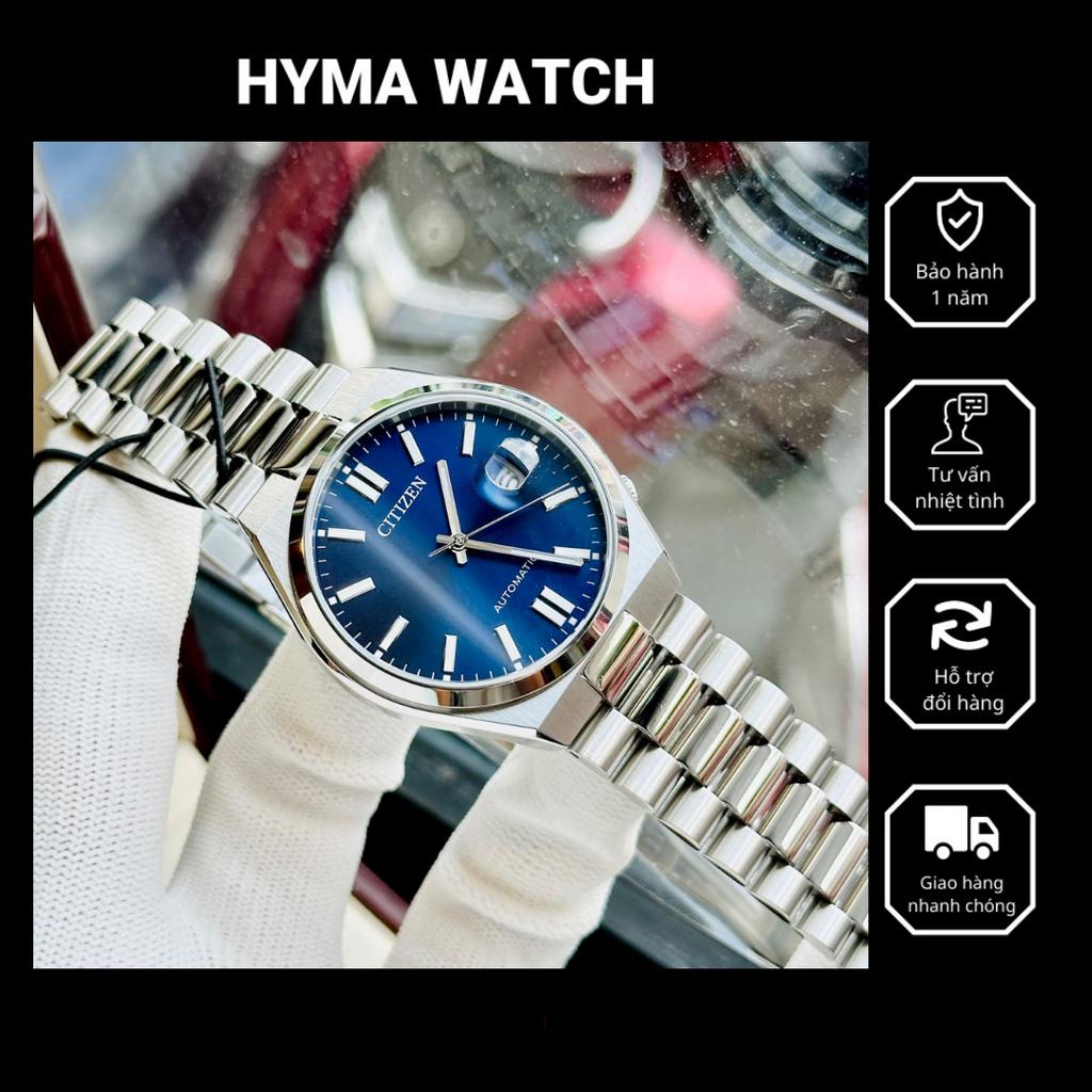 Đồng hồ  Nam Citizen NJ0150-81L Máy Cơ  dây thép cao cấp Kính sapphire Bảo hành 2 năm Hyma watch