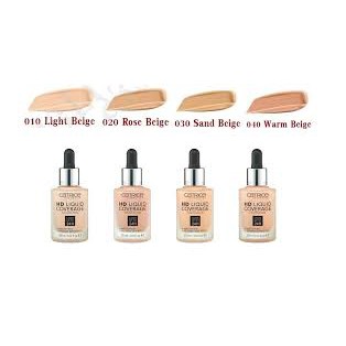 Kem Nền Catrice HD Liquid Coverage Foundation Lasts Up To 24h 30ml