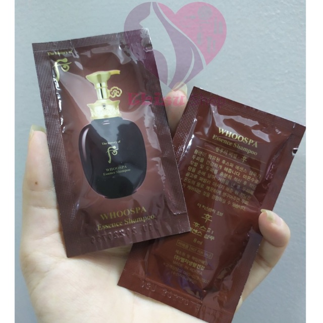10 gói dầu gội whoo.Whoo Spa Shampoo 8ml_Ebisucosmetic