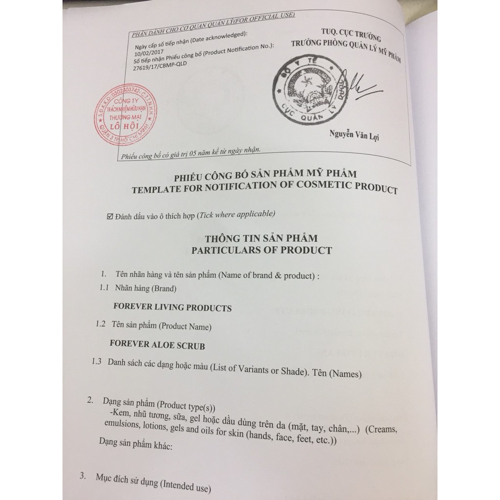 SỮA RỬA MẶT TẨY TẾ BÀO CHẾT FOREVER ALOE SCRUB 238 FLP