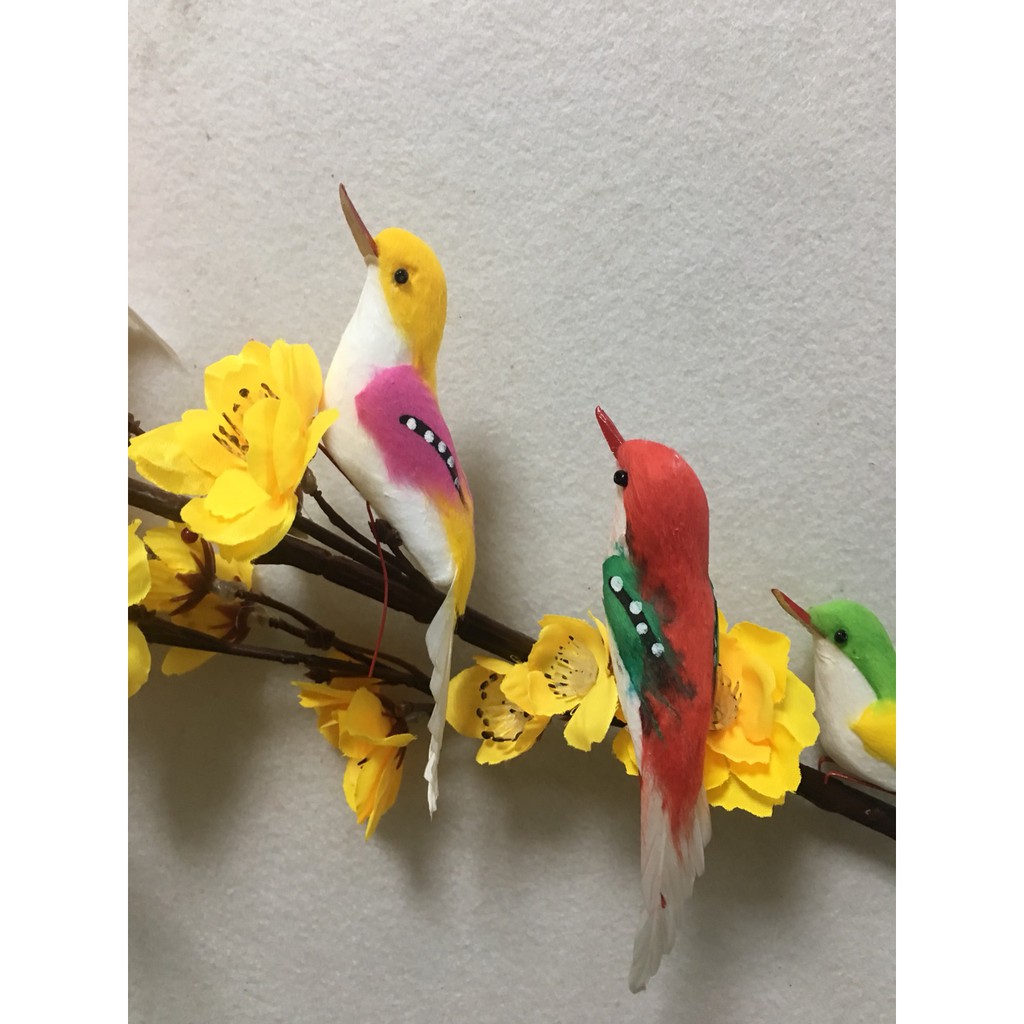 MẪU CHIM 7 TRANG TRÍ TẾT