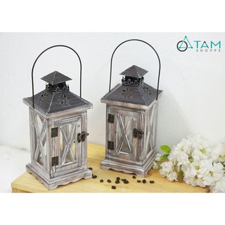 [CAO CẤP] Đèn nến nhà gỗ cổ điển số 24