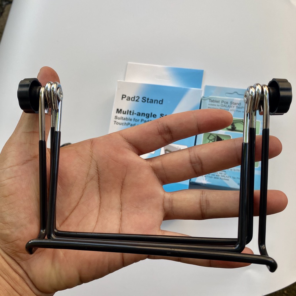 Giá Đỡ Kim Loại Cao Cấp Cho iPad - Máy Tính Bảng - Chất Lượng Ca Pad 2 stand