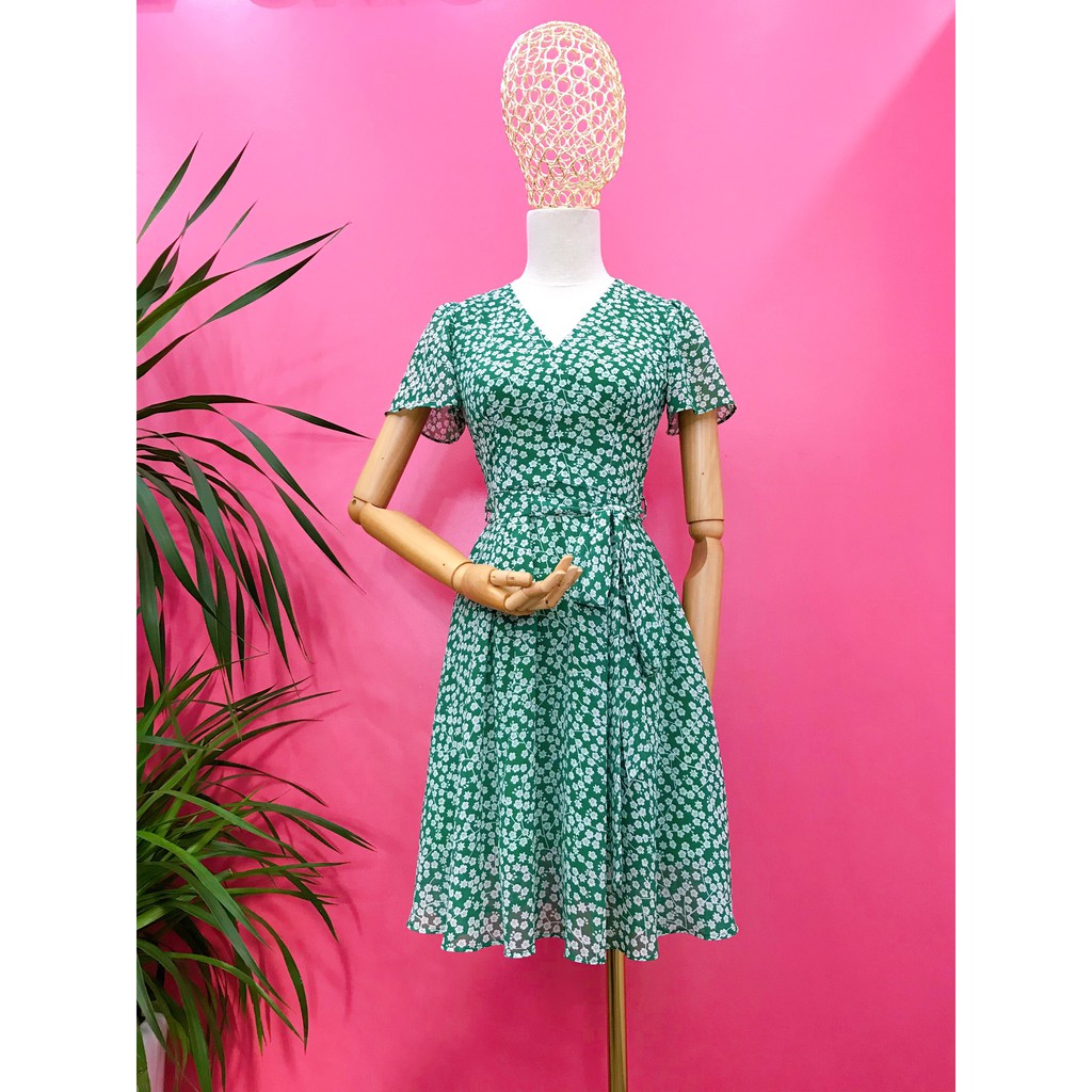 Váy hoa đầm hoa nhí Floral Mini Dress - 22CHIC