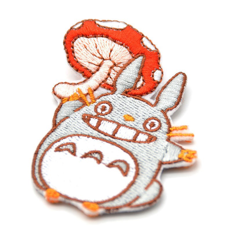 FREESHIP ĐƠN 99K_ Miếng dán trang trí kiểu ủi/thêu hình Totoro đáng yêu