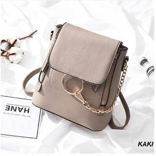 Balo Mini Da Nữ Thời Trang 2in1 Đeo 2 Kiểu