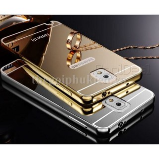 Ốp lưng Samsung Galaxy Note 3 N9000 tráng gương viền kim loại