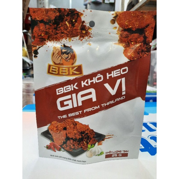  BBK Khô heo gia vị gói 25g | BigBuy360 - bigbuy360.vn