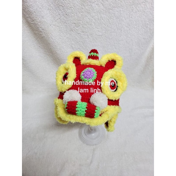 Nón len đầu lân cho bé