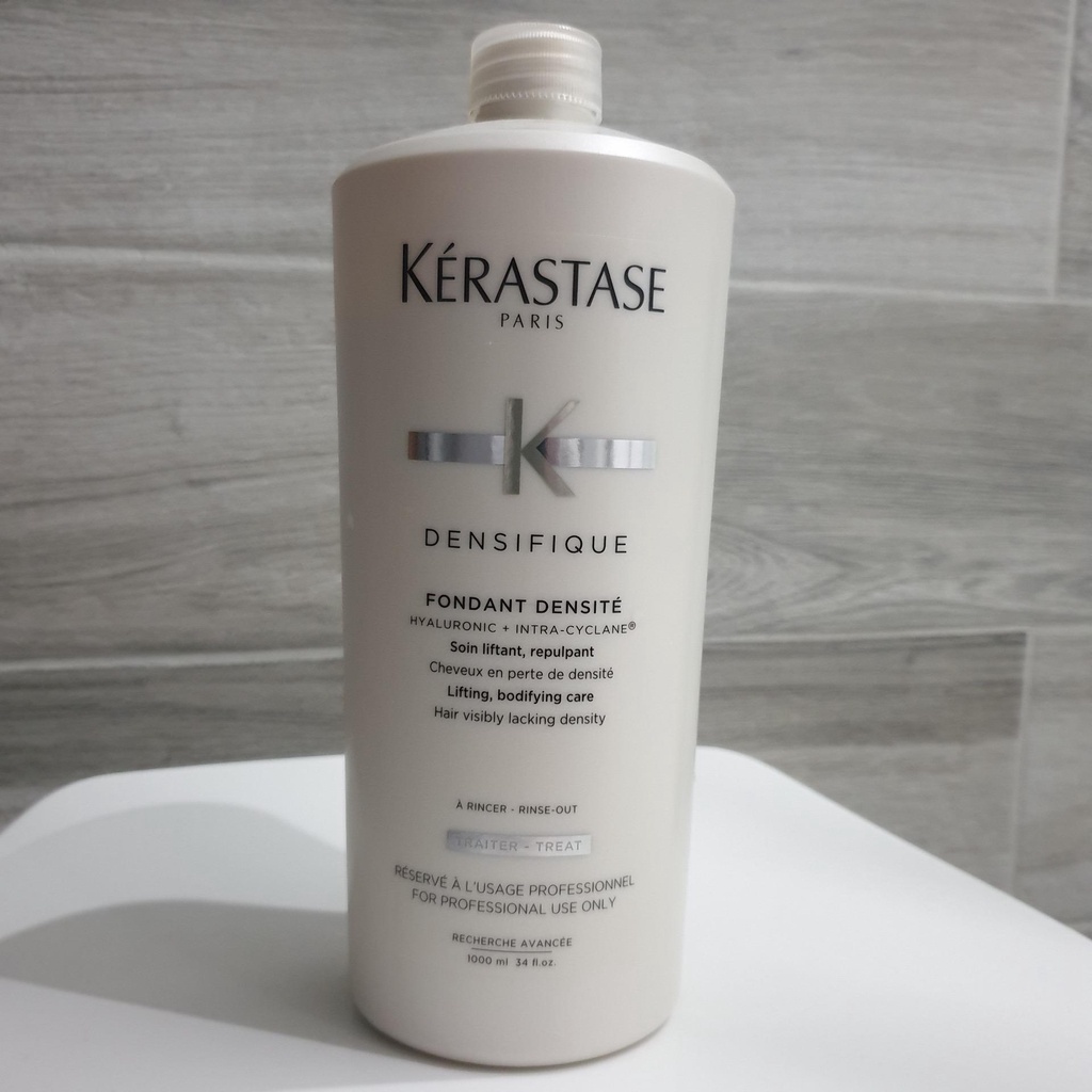 Bộ dầu gội xả giúp mọc tóc chống gãy rụng Kerastase Densifique (Bain Densite 1000ml + Fondant Densite1000ml)