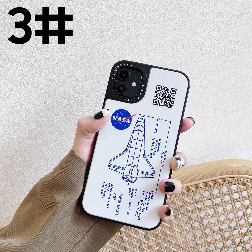 NASA Ốp Lưng Tpu Mềm Trong Suốt Chống Rơi Cho Apple Iphone 7 8 Plus 7 + 8 + X Xs Xr 11 11pro 12 Mini 12mini Pro Max Xsmax Se 2020